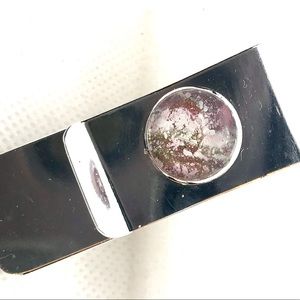 Handmade money clip silver plated